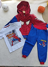 Spiderman 3lü Takım