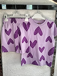 Mor Kalp Baskılı Takım