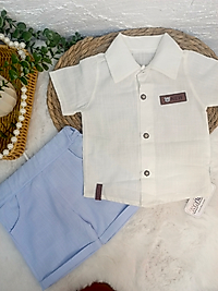 Keten şortlu takım