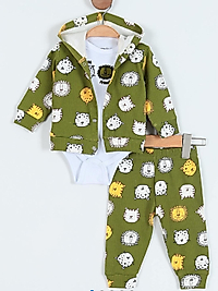 Bebek Zıbınlı Yeşil Takım