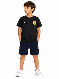 Siyah Araba Marka Baskılı Tshirt [1 ya da 2 beden büyük almanız tavsiye edilir]