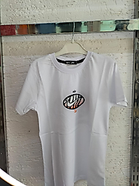 Beyaz Baskılı Tshirt
