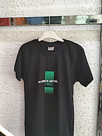 Siyah Baskılı Tshirt