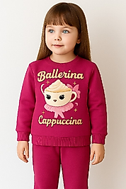 Cappucino desenli kız takı