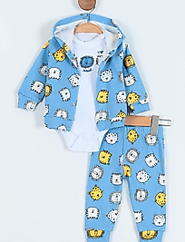 Bebek Zıbınlı Mavi Takım