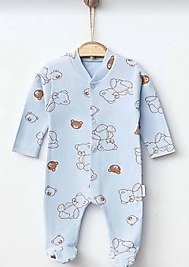 Erkek bebek tulum patikli