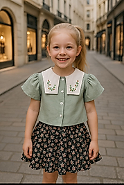 Yakalı gömlekli takım